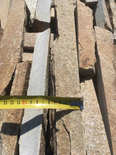 Горбушка златолит золотистый для облицовки купить в Горно-Алтайске