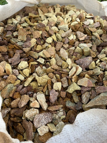 Златолит персиковый декоративная каменная крошка купить в Горно-Алтайске