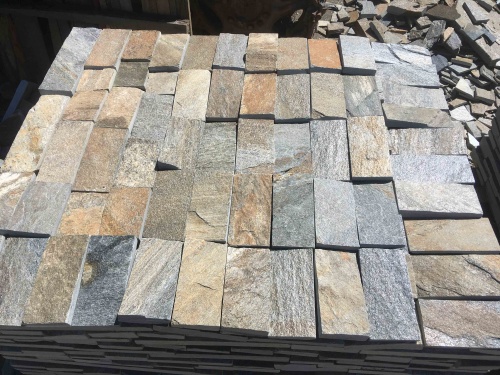 Плитка пилёная златолит Уральский для цоколя, отмостки купить в Горно-Алтайске