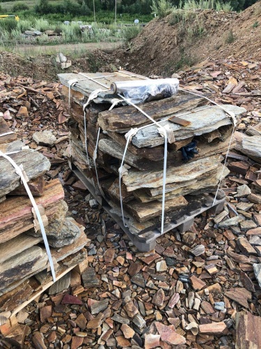 Плитняк кора дерева 50-100мм для пошаговых дорожек купить в Горно-Алтайске