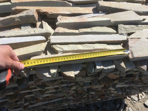 Горбушка златолит золотистый для облицовки купить в Горно-Алтайске