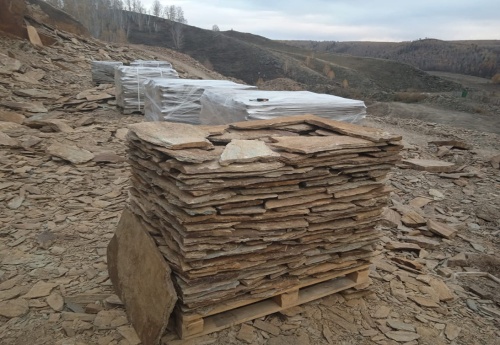 Плитняк кора дерева для цоколя, отмостки купить в Горно-Алтайске